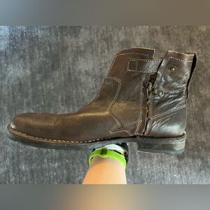 John Varvatos 1990 leather boots